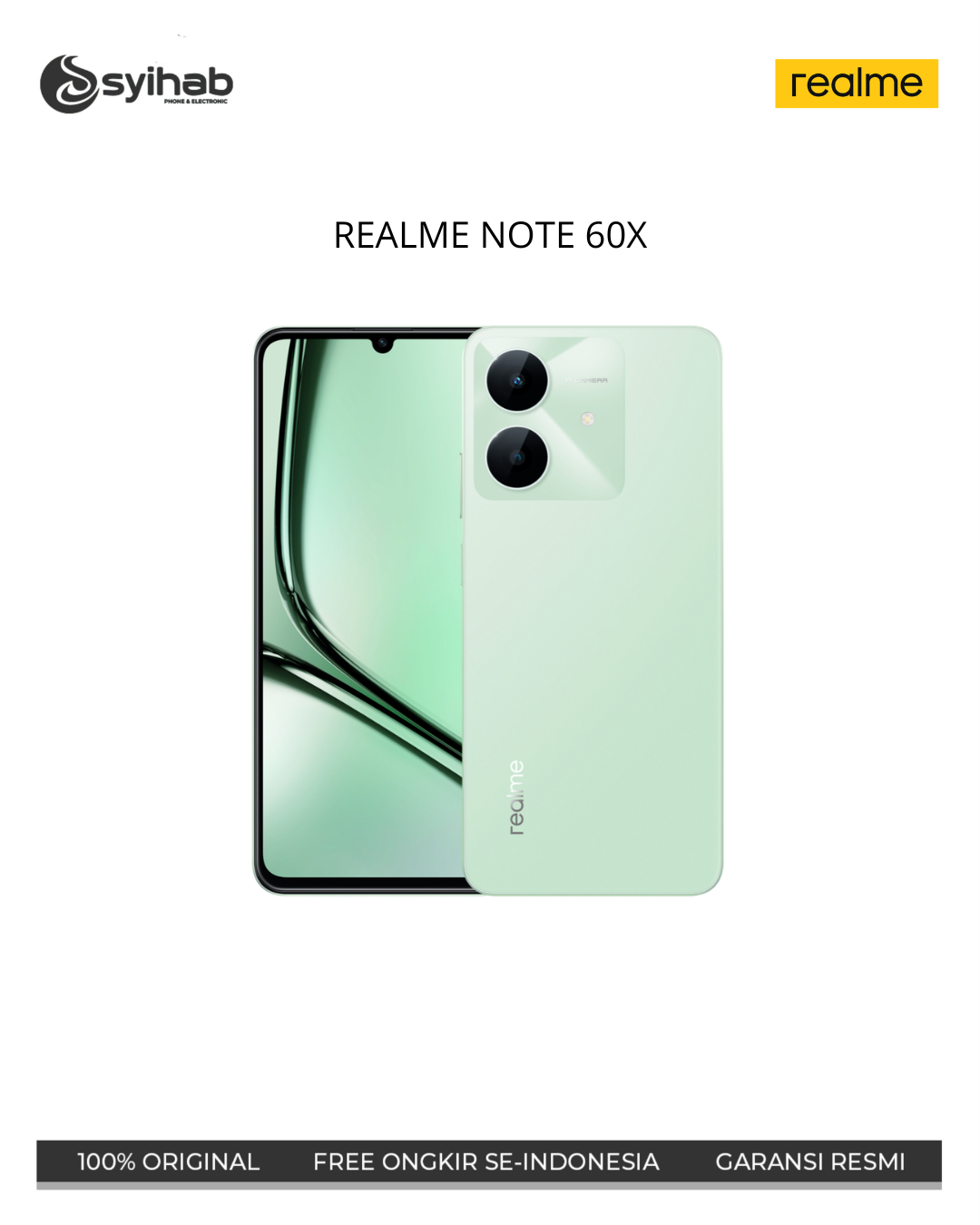 REALME NOTE 60x