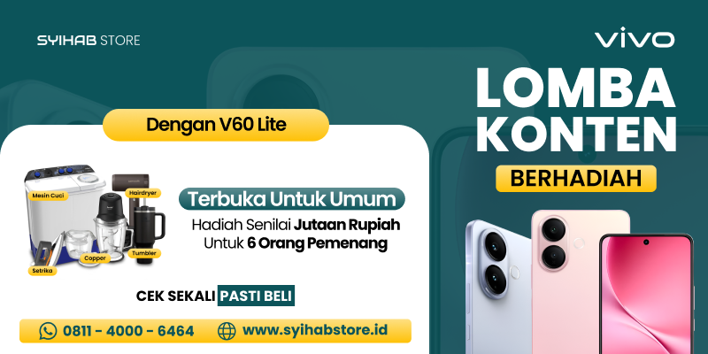 LOMBA KONTEN BERHADIAH WITH VIVO V60 Lite