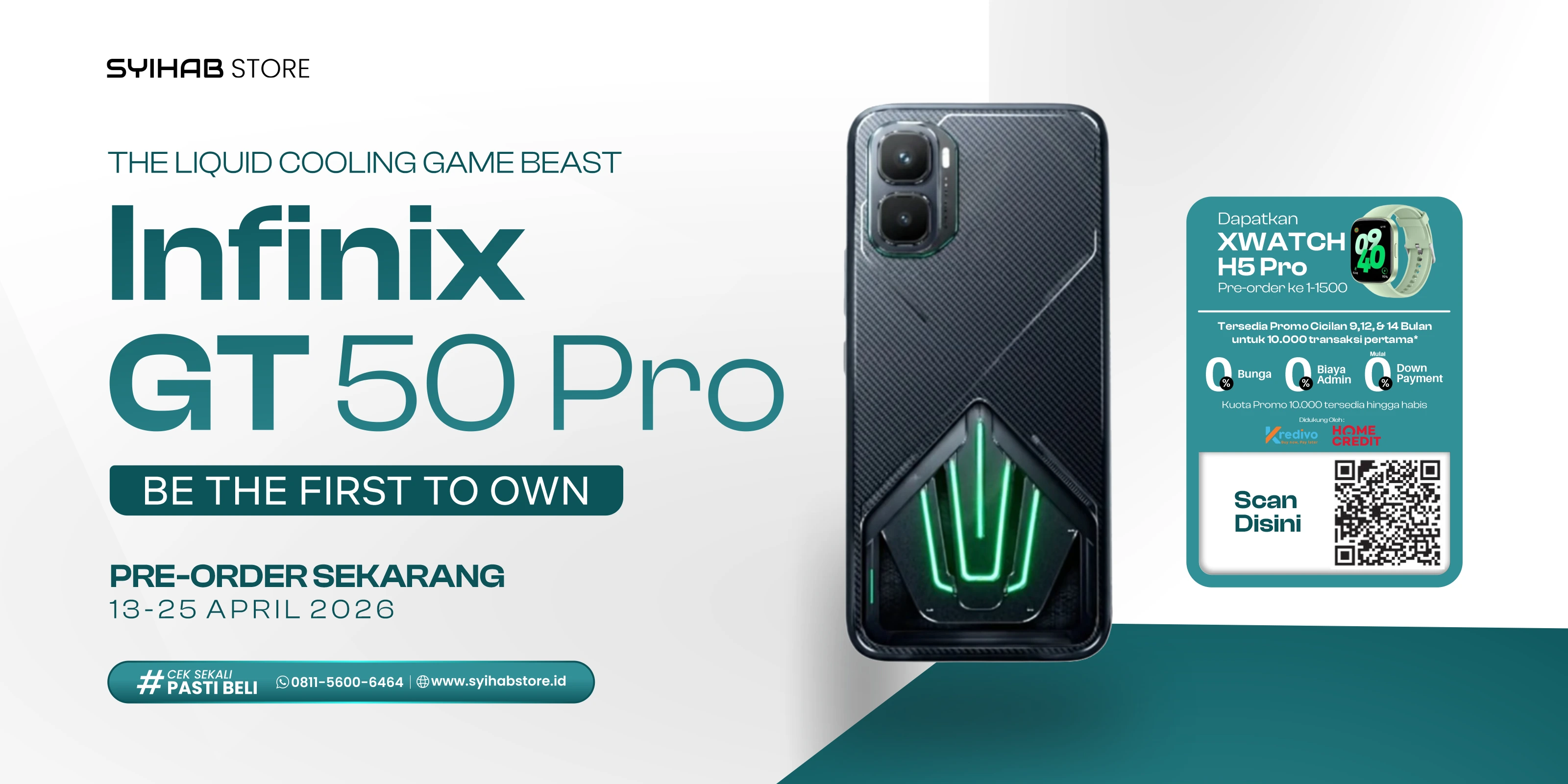INFINIX GT 50 PRO BE THE FIRST TO OWN!
