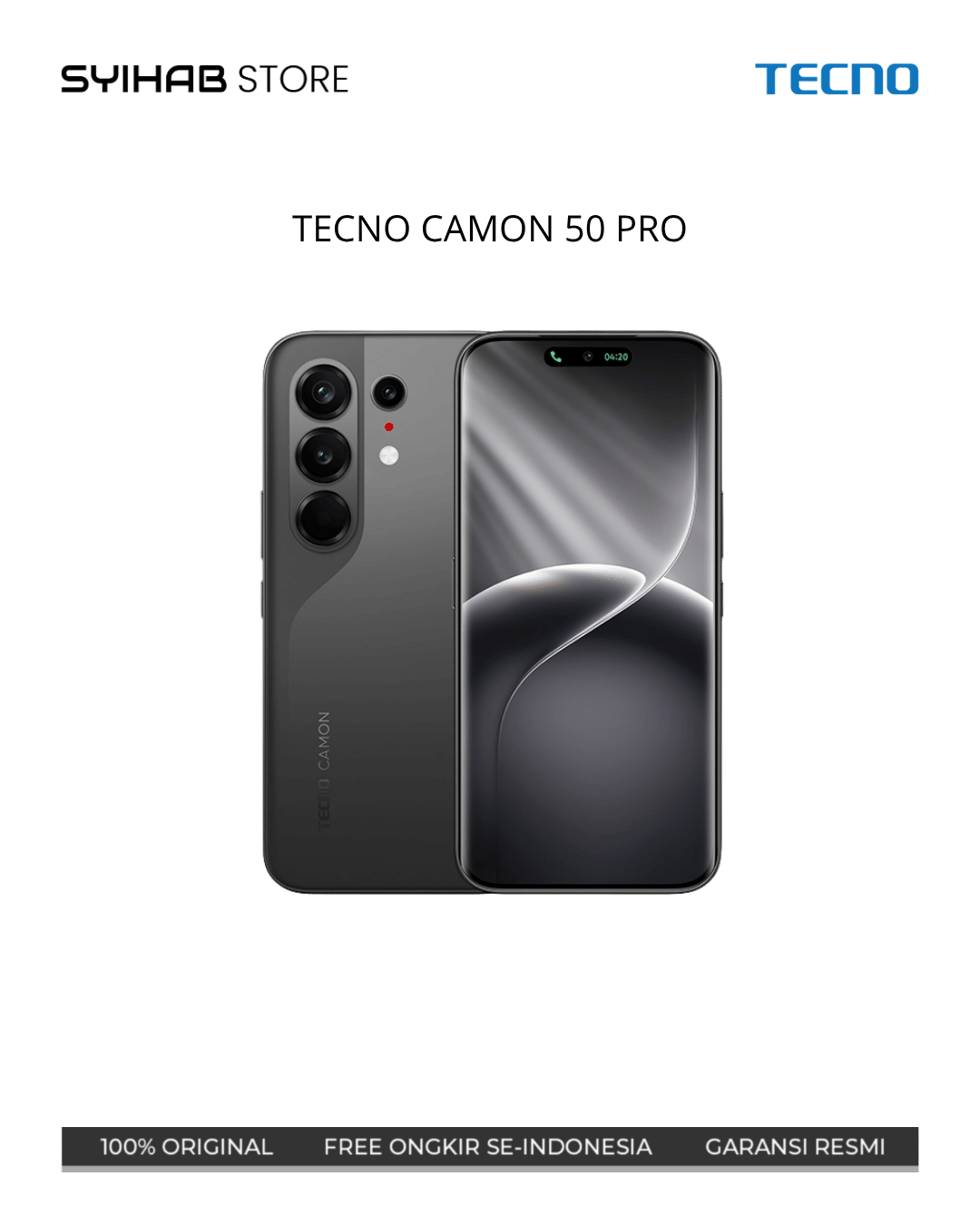 TECNO CAMON 50 PRO 12/256 - BLACK