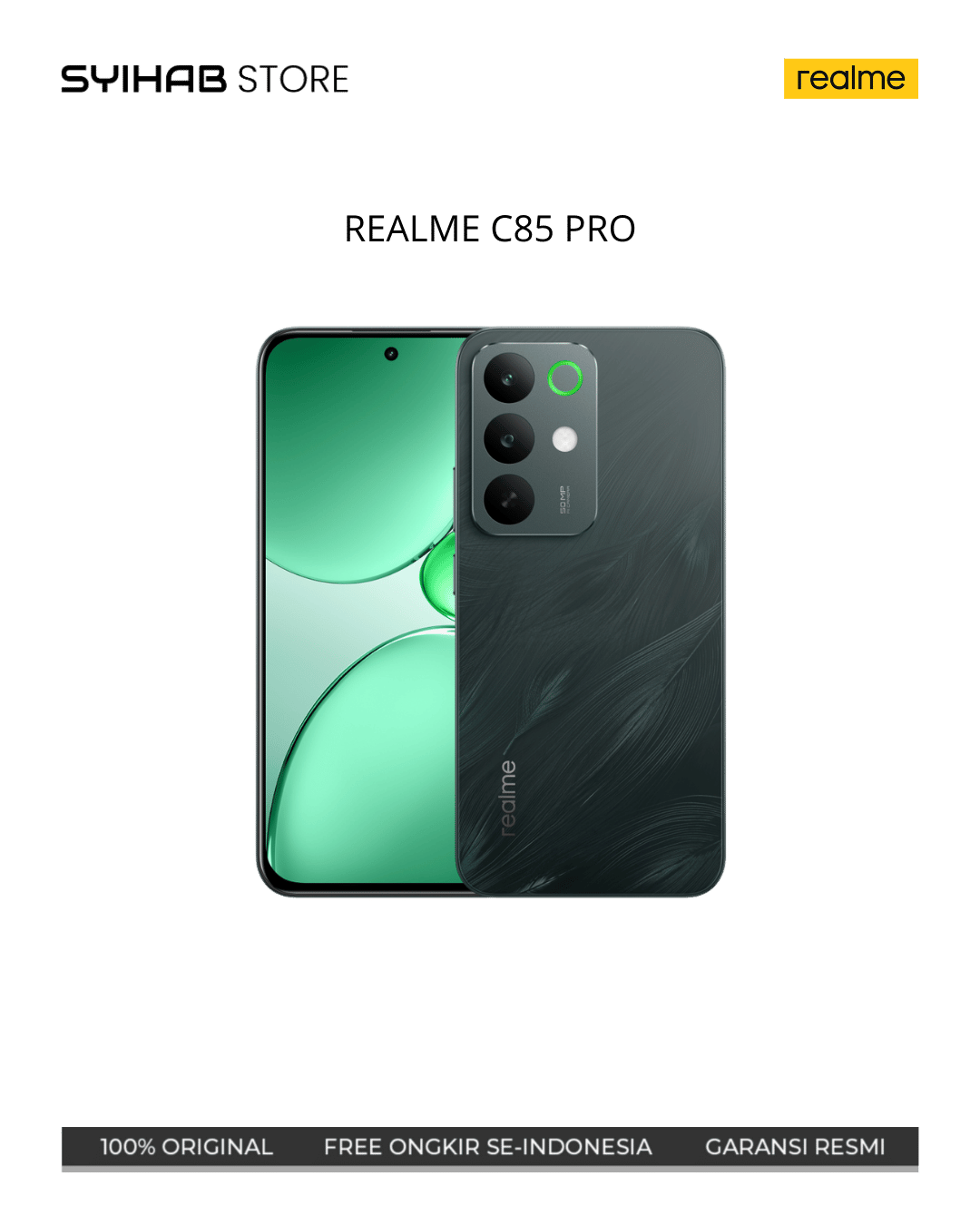 REALME C85 PRO 8/256 - Peacock Green