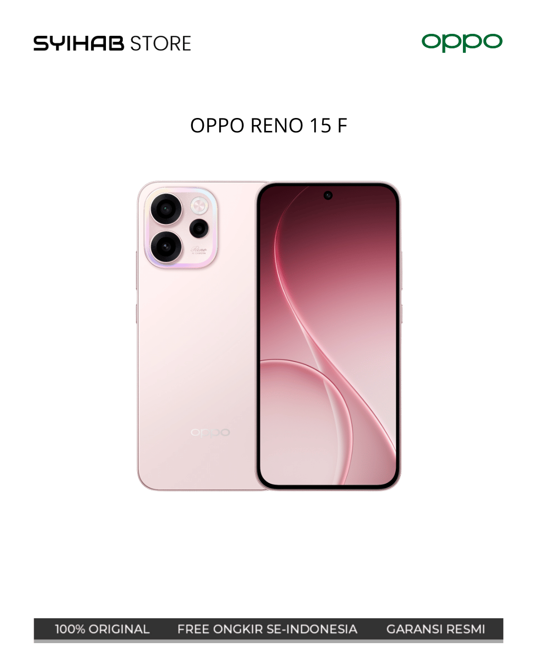 OPPO RENO 15F 12/256 - Afterglow Pink