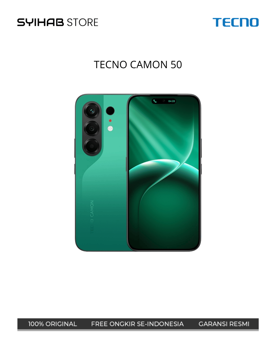 TECNO CAMON 50 12/256 - Malachite Green