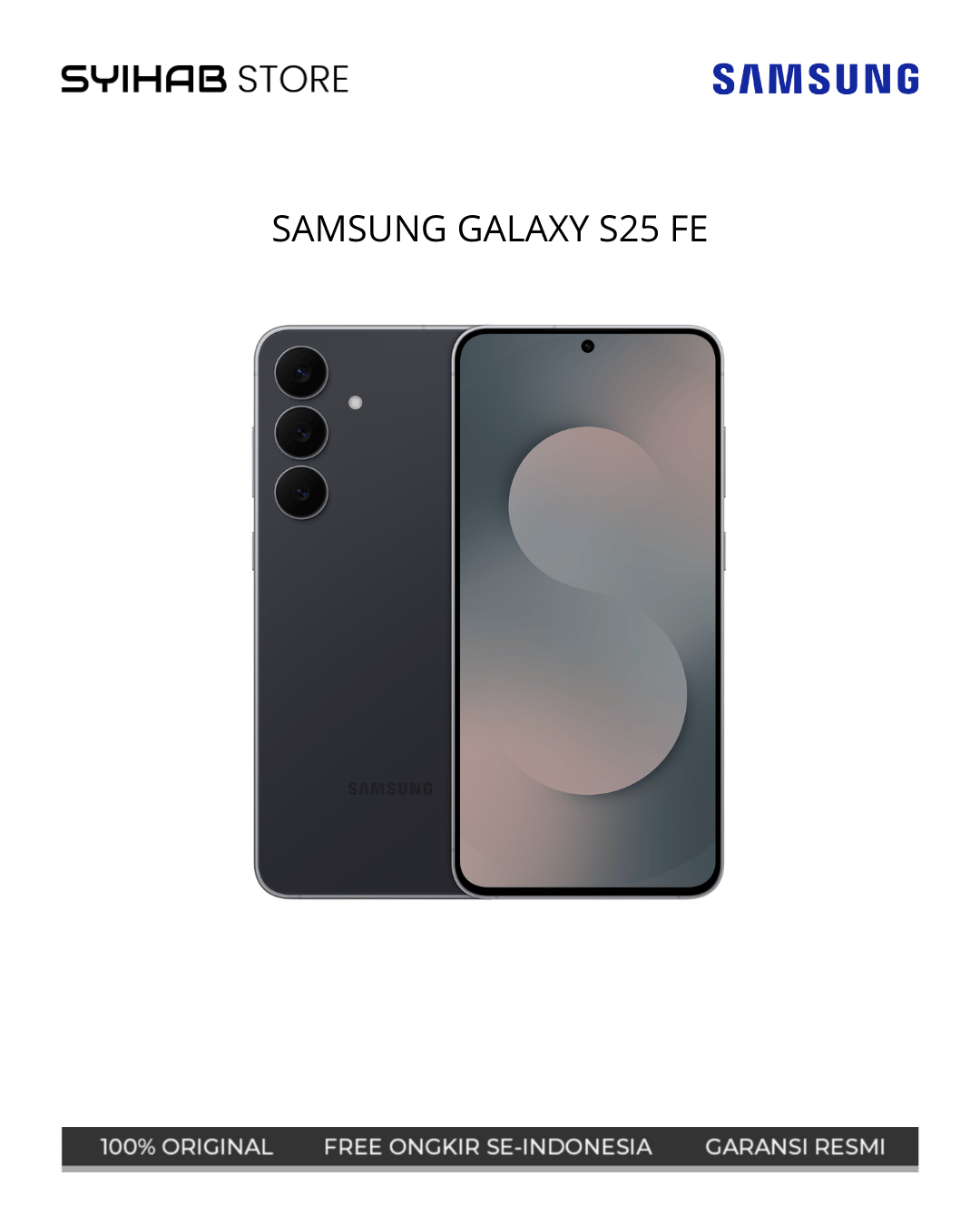 SAMSUNG GALAXY S25 FE 8/256 - JET BLACK