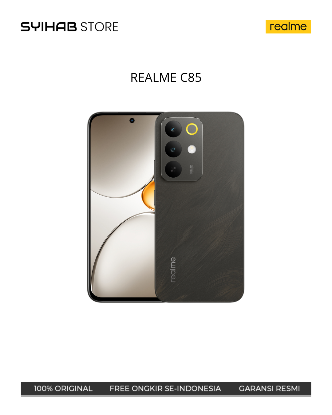 REALME C85 4G 6/128 - SWAN BLACK