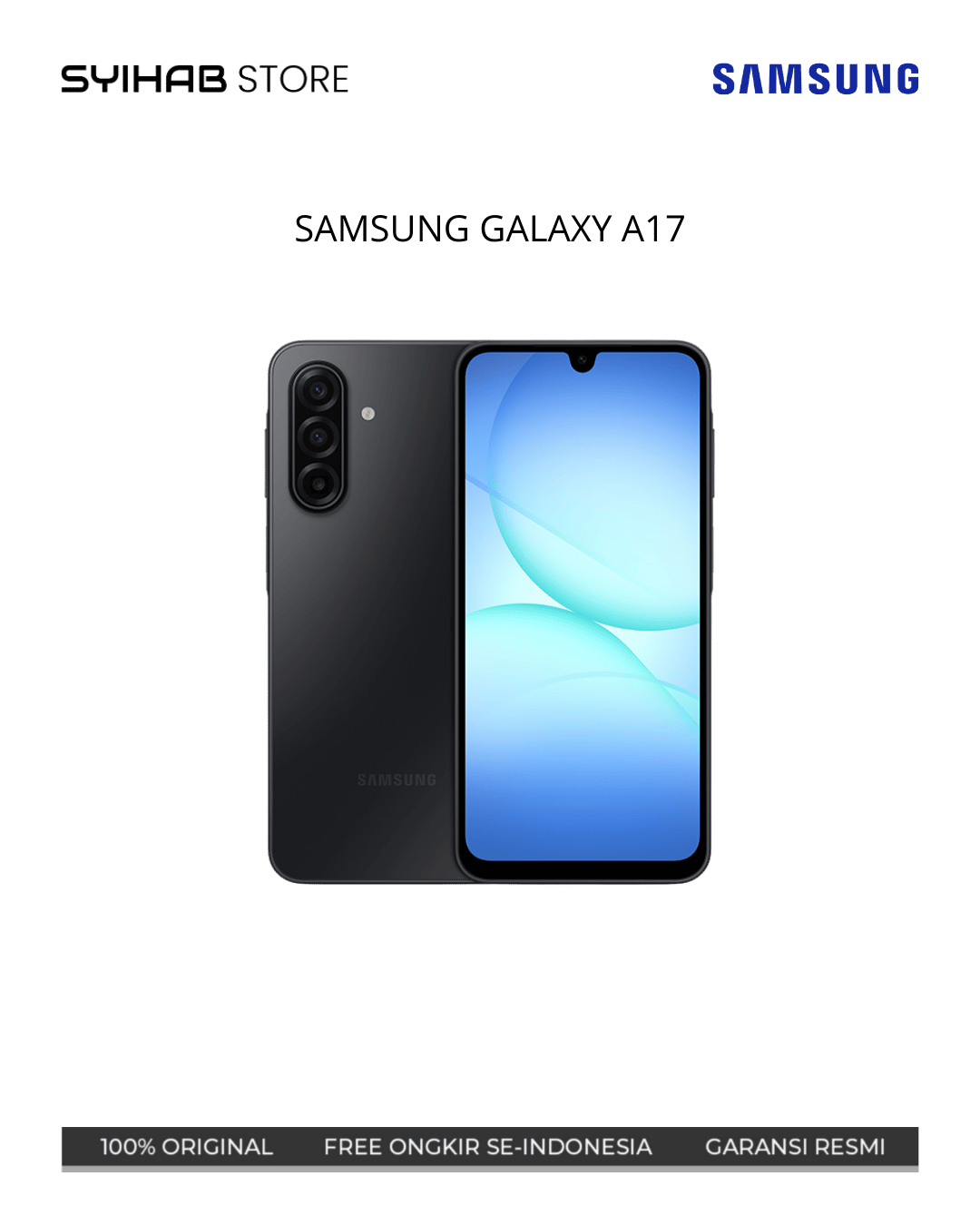 SAMSUNG GALAXY A17 5G 8/256 - BLACK