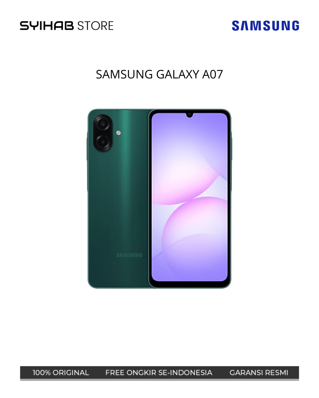 SAMSUNG GALAXY A07 4/128 - GREEN