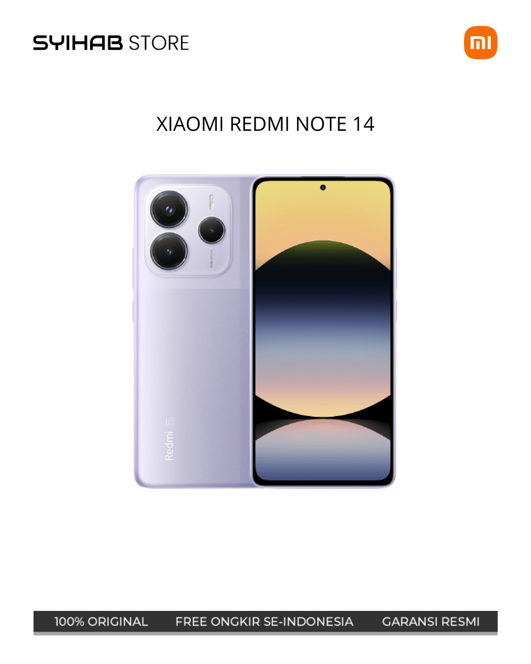 XIAOMI REDMI NOTE 14 5G 8/256 - Purple