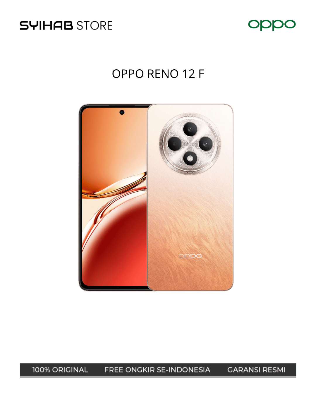 OPPO RENO 12F 5G 12/256 - Orange
