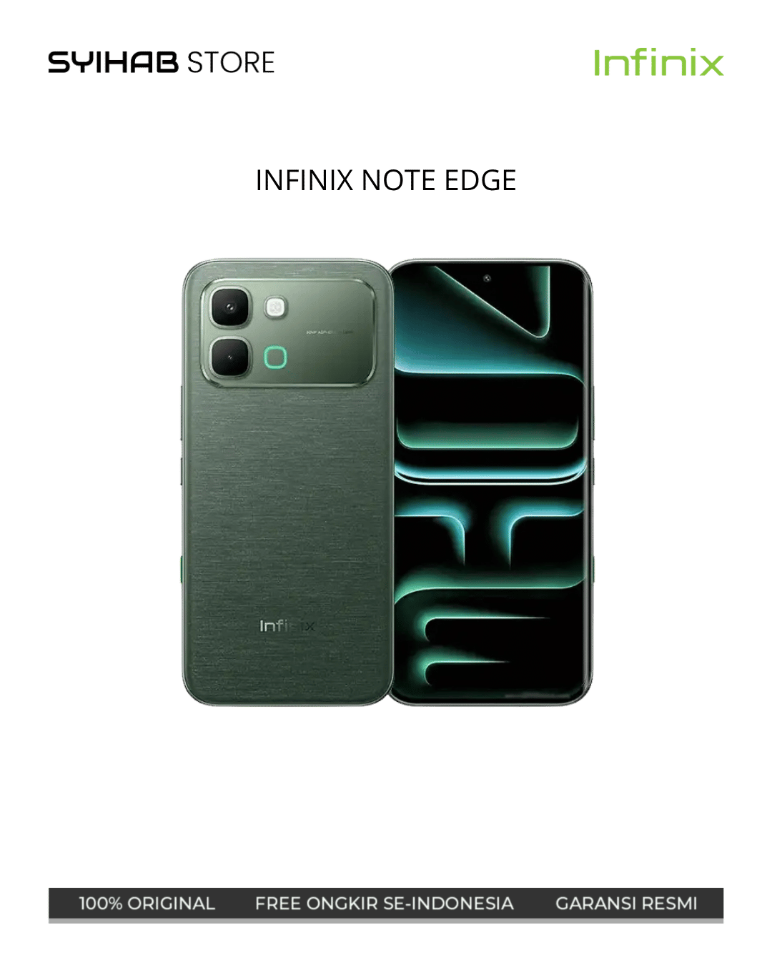  INFINIX NOTE EDGE 5G  8/256 - GREEN