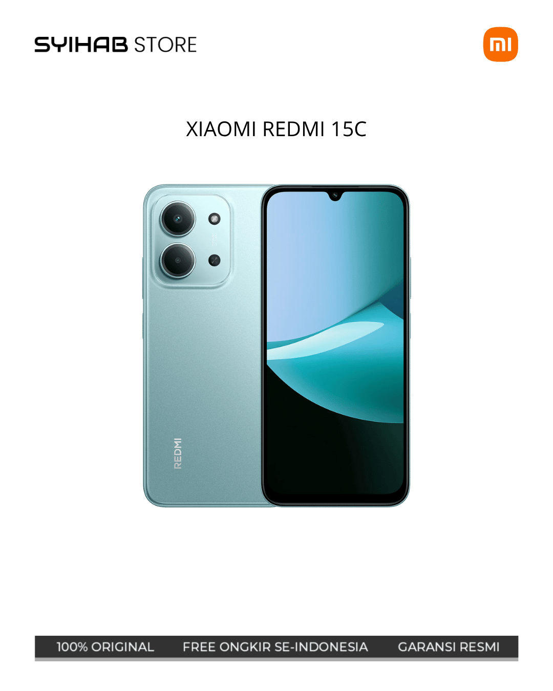 XIAOMI REDMI 15C 6/128 - MINT GREEN