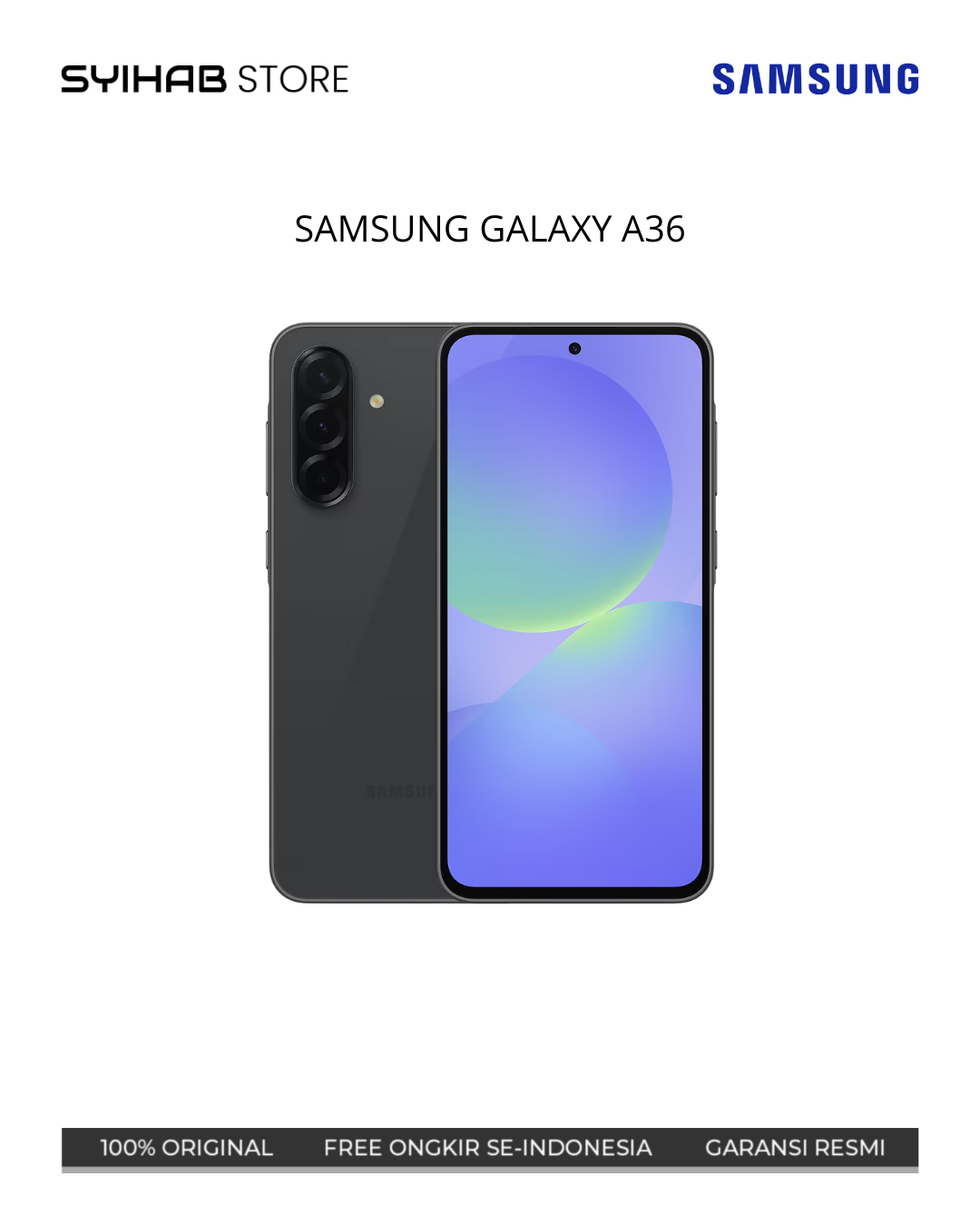 SAMSUNG GALAXY A36 5G 12/256 - Black